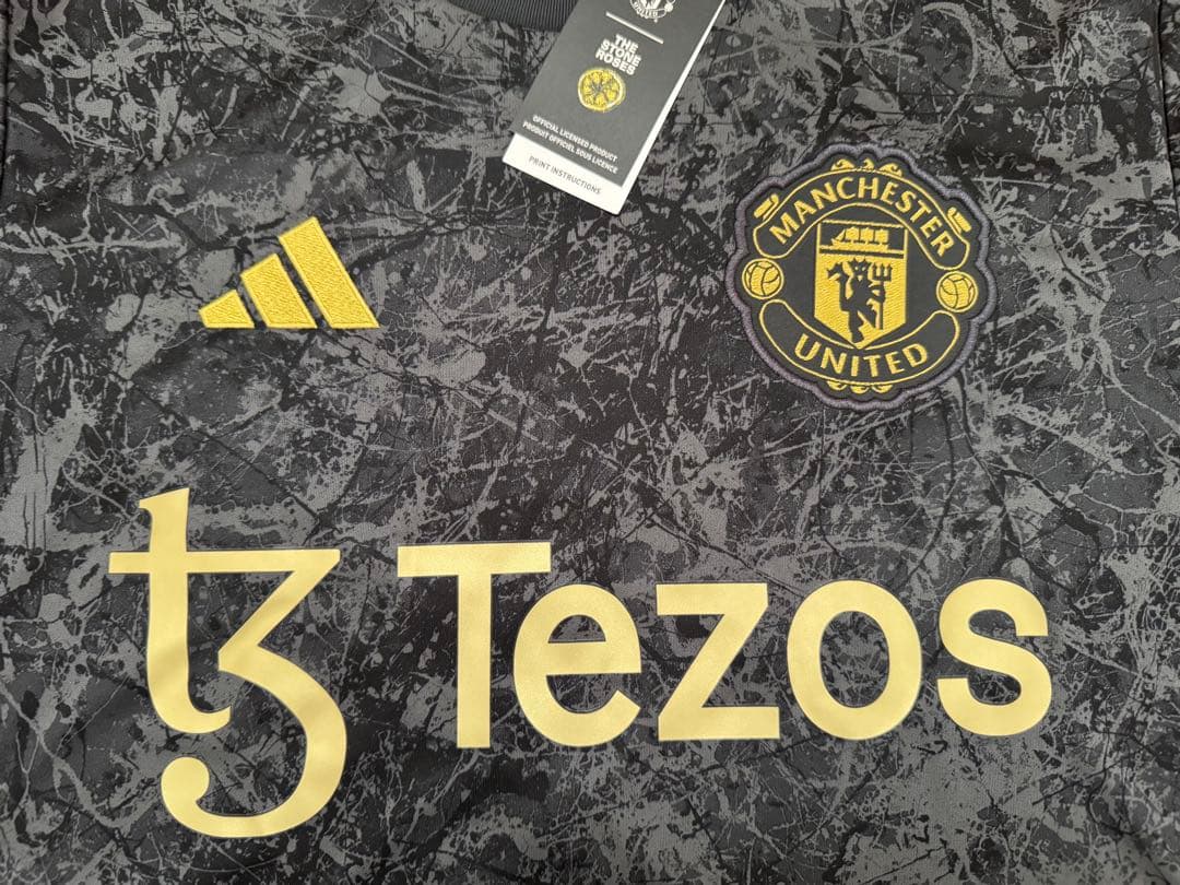 新品 アディダス マンチェスターユナイテッド×ザストーンローゼズ ユニフォーム