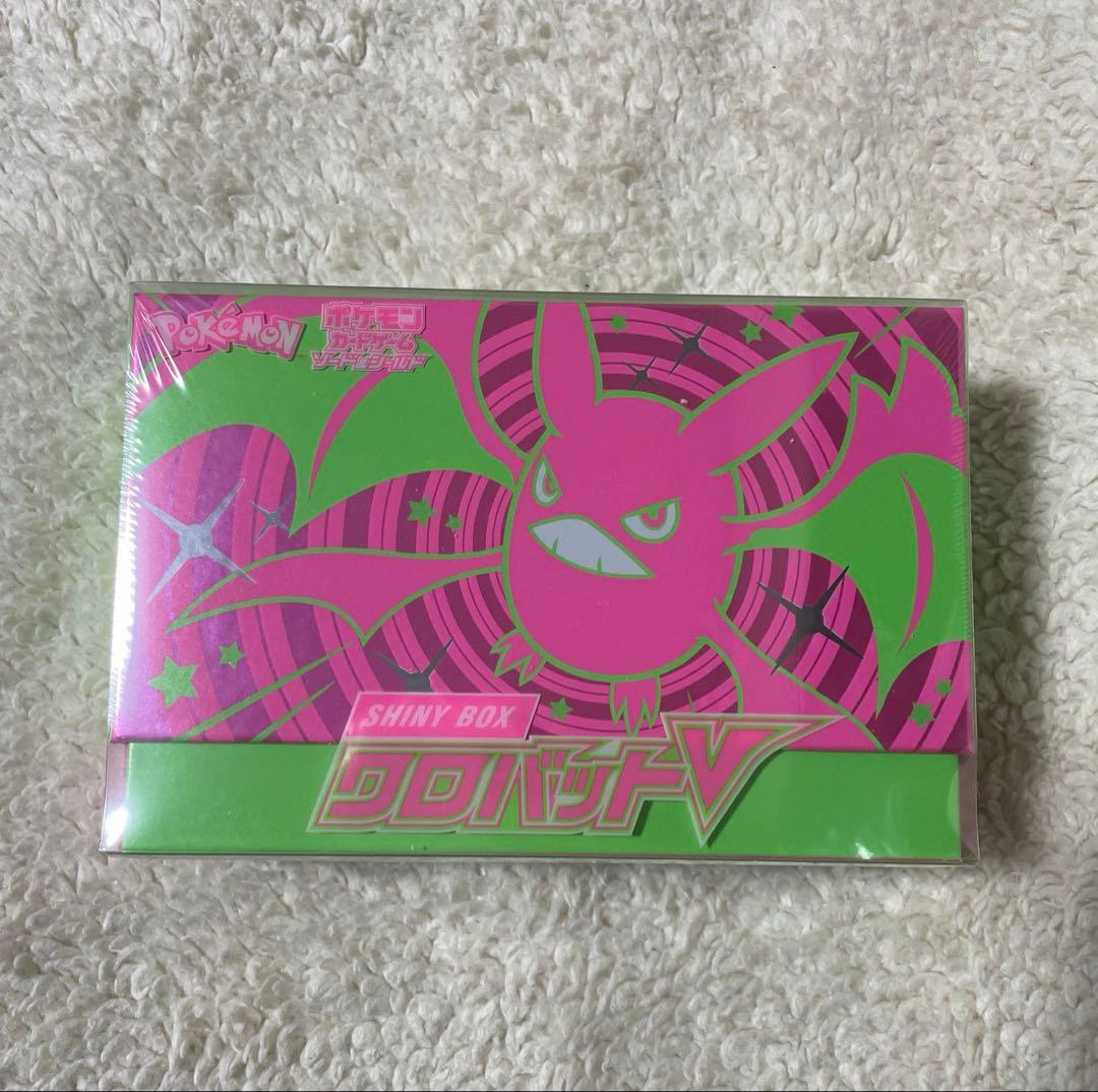 ポケモンカード　クロバットV BOX 新品未開封　シュリンク付き