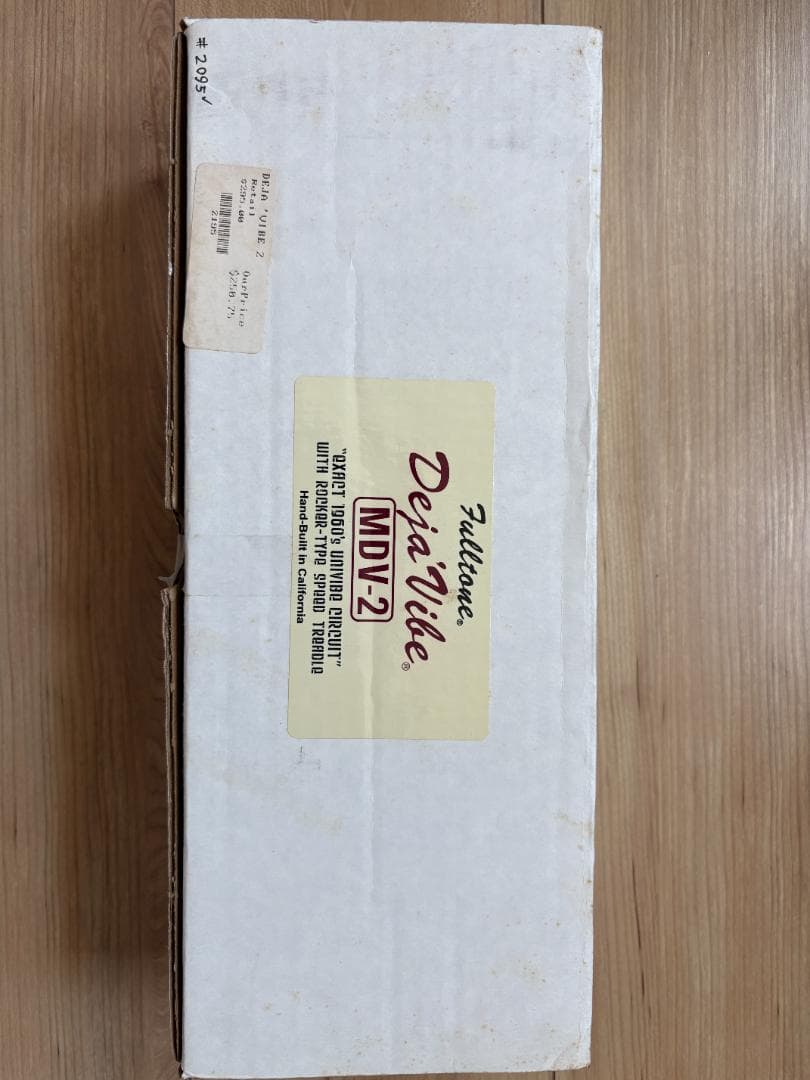 Fulltone Mini Deja Vibe MDV-2　本当に素晴らしい音