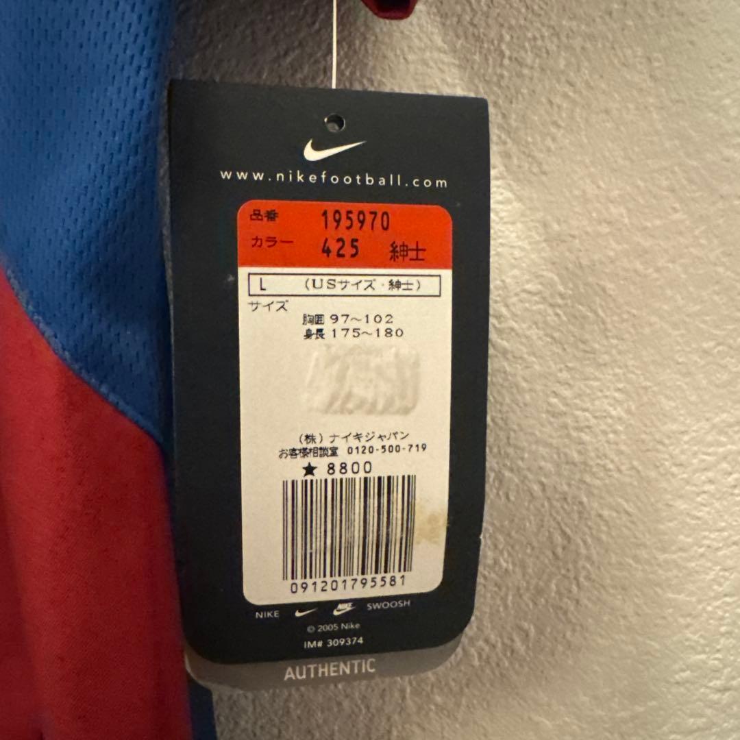 正規品 FCバルセロナ Nike ユニフォームL ラーション