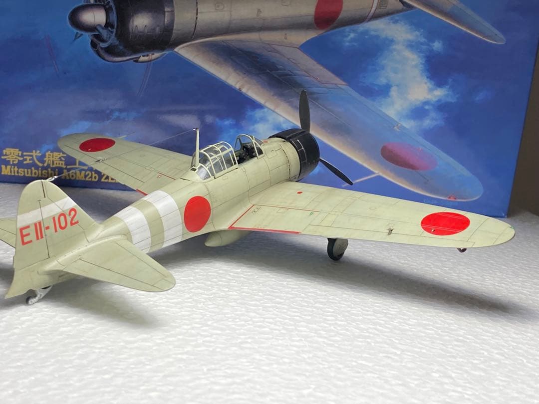 完成品　零式艦上戦闘機21型 空母　瑞鶴所属撃墜王　岩本徹三　零戦