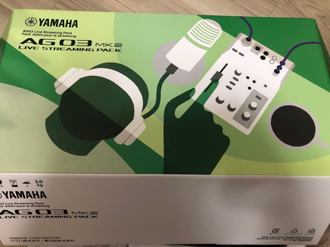 美*世様 YAMAHA AG03 MK2 ライブストリーミングパック