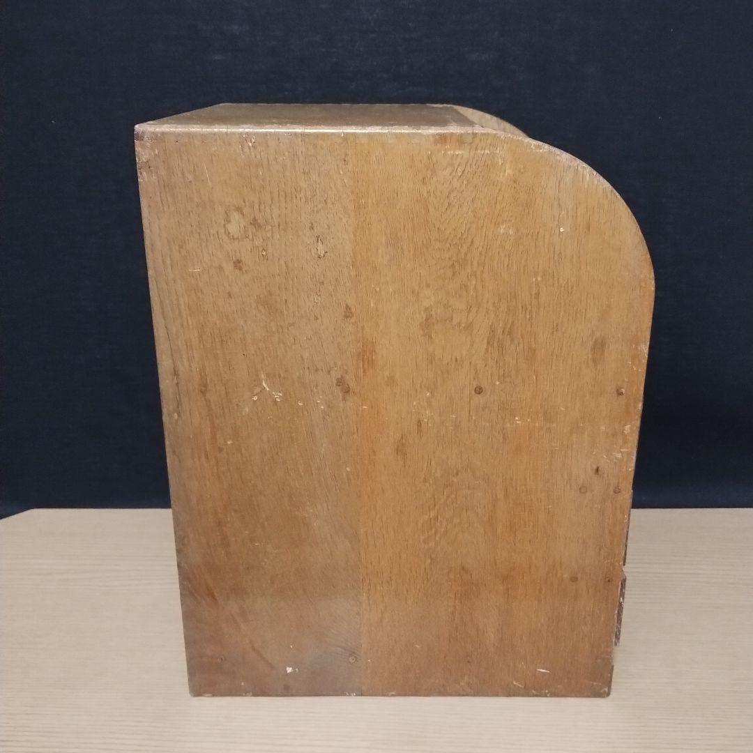 木製ロールトップダンス 3引き出し