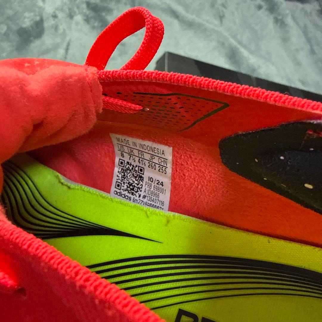 アディダス プレデター エリート FT FG 26.0cm サッカースパイク