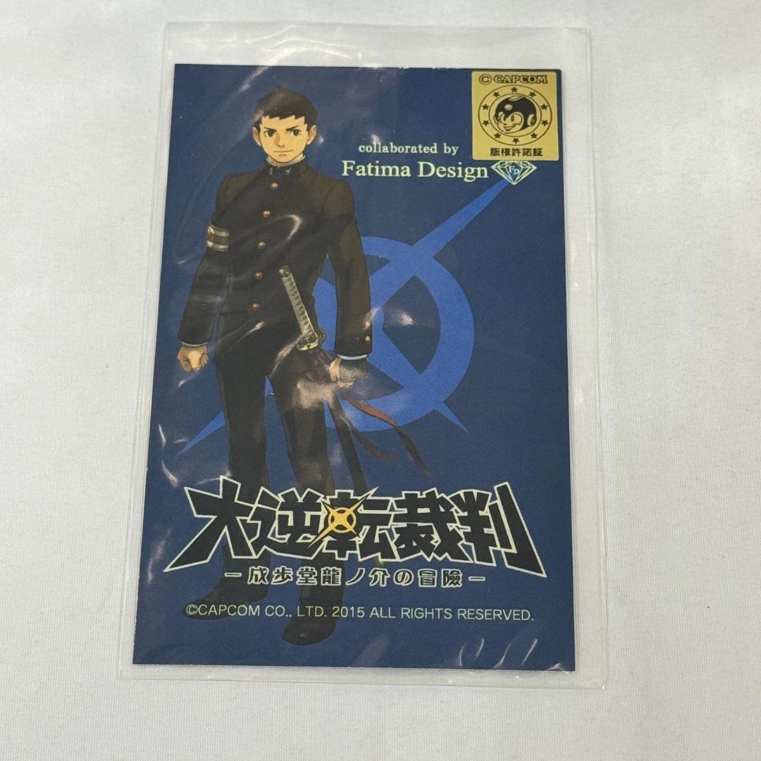 大逆転裁判 Fatima design コラボ ピンバッジ 逆転裁判 アクセサリ