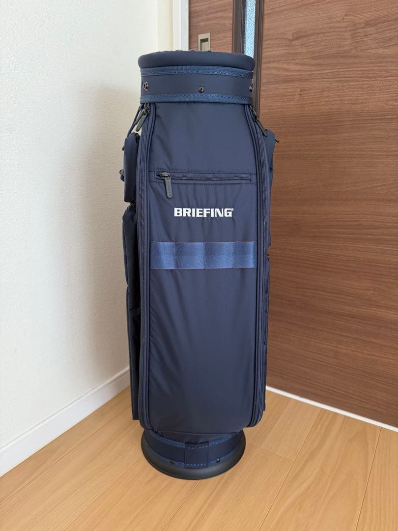 新品!!BRIEFING ブリーフィング キャディバッグ CR-6 紺色ネイビー