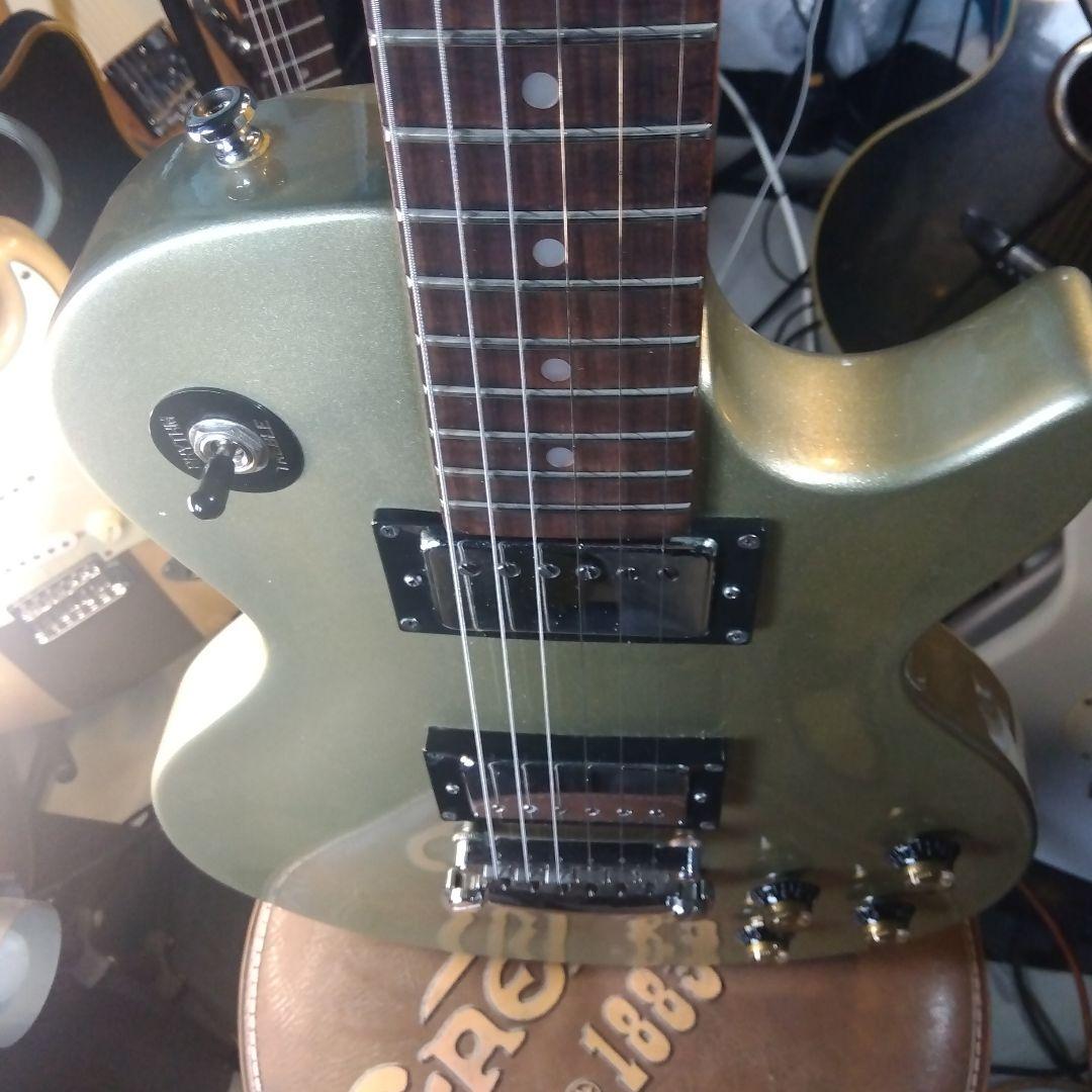 ゴールド エレキギター ！TOKAIレスポールタイプ…