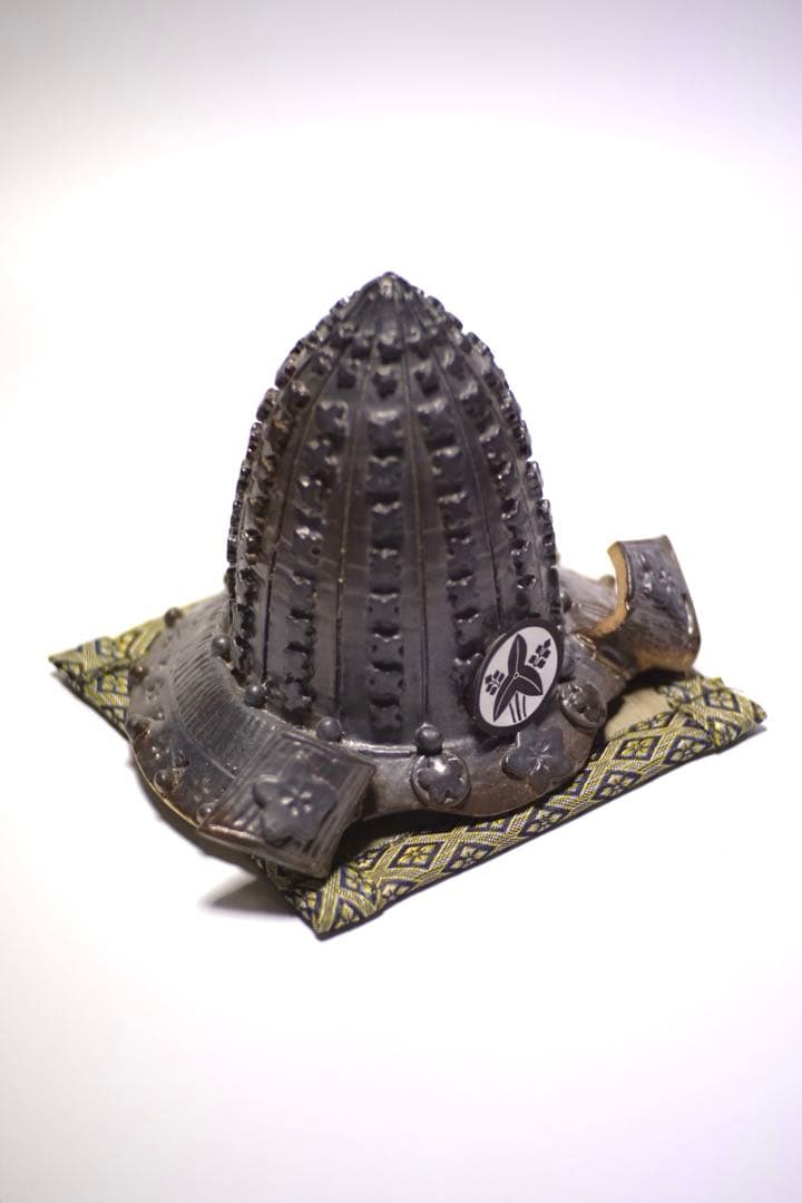 ハンドメイド　五月人形　子供の日　置物　インテリア　雑貨　兜　カブト　冑　おきも