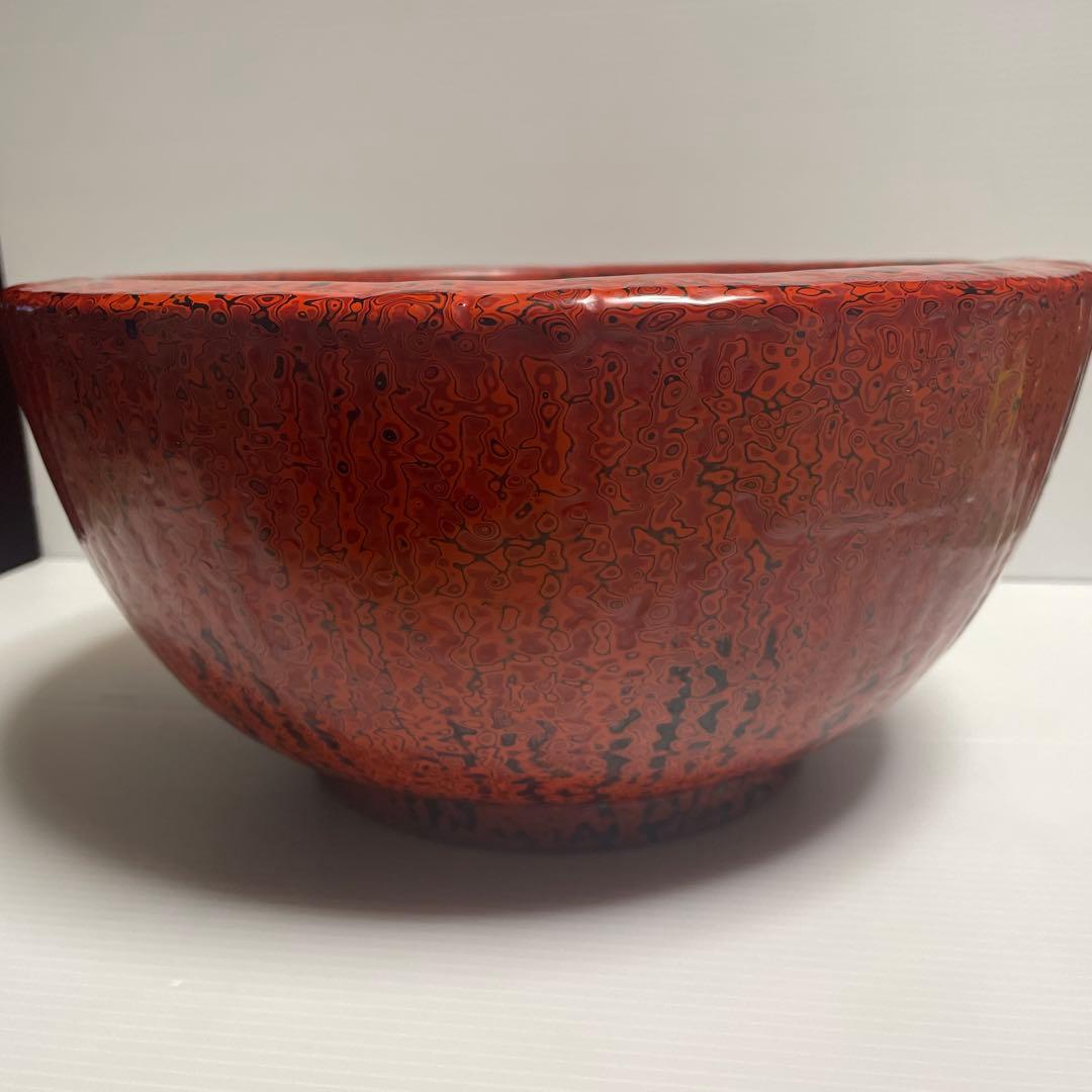 会津塗り　乾漆　内側23外側27