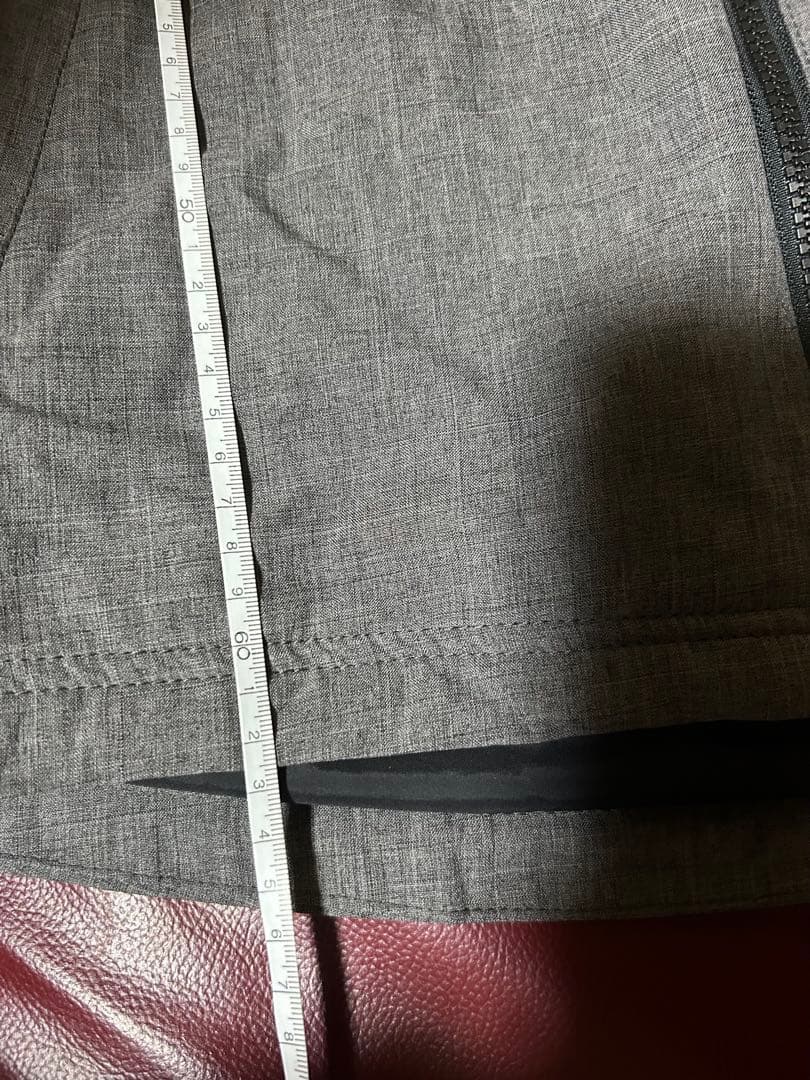 NIKITA フード付きジャケット Sサイズ ブラック/グレー