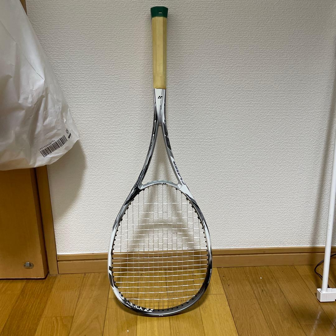 ソフトテニスラケット FLAZER9s UL1 ガット ポリアクション 27p