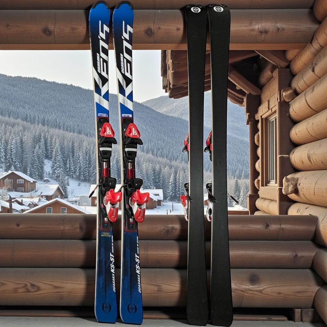 【良品】 OGASAKA KEO’S KS-ST ケオッズ 165cm ブルー