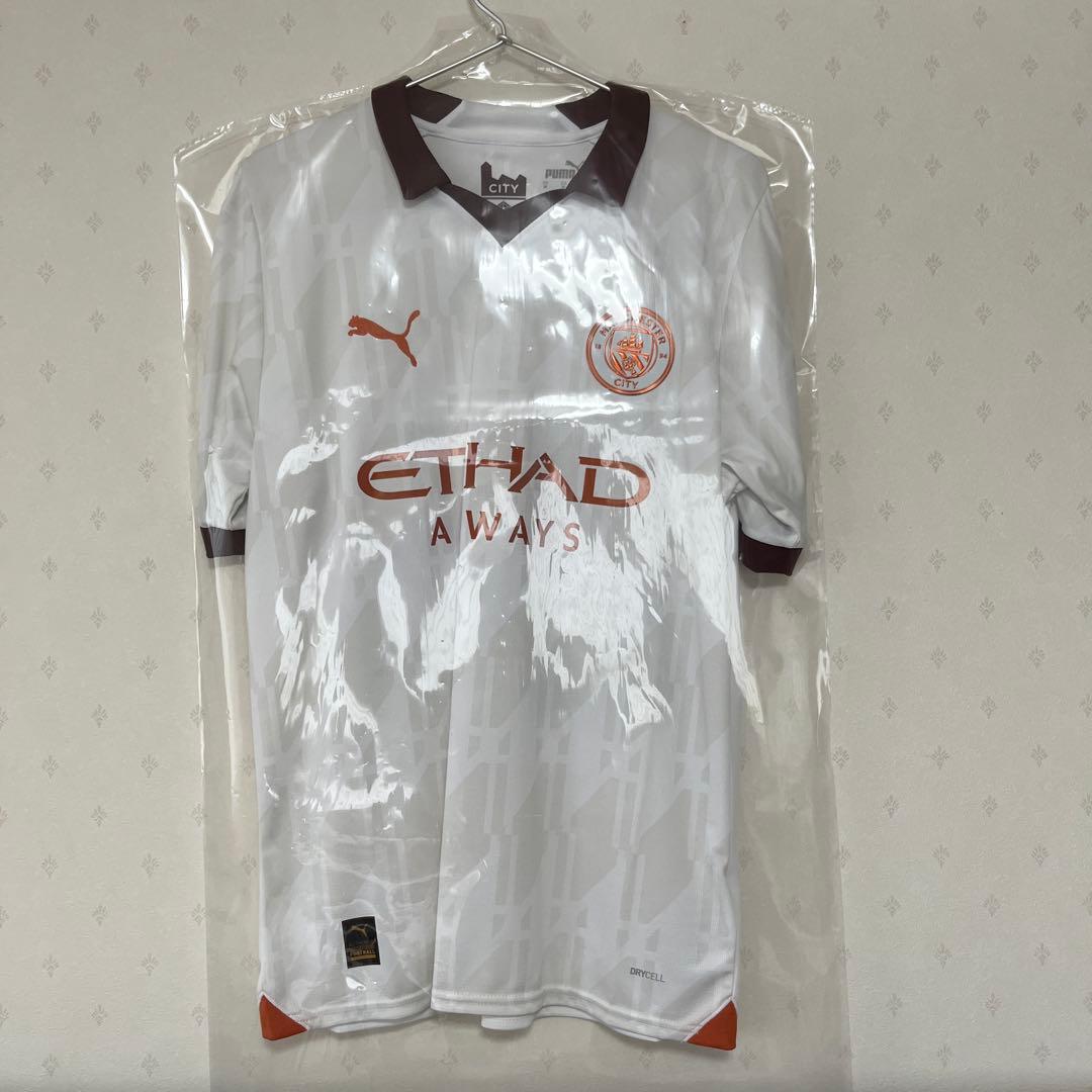 マンチェスターシティ 23/24 アウェイ グヴァルディオル サイン入り M