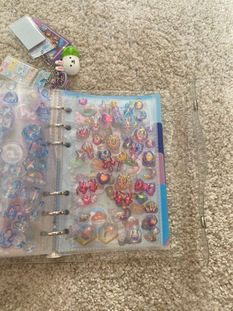 シール帳 完成品 あわわちゃん、しずくちゃんなど平成ボンボンドロップ