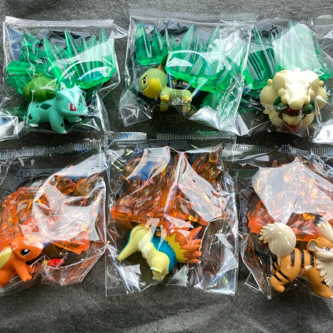 ポケットモンスター ポケモン ジオラマコレクト　ほのお＆くさ コンプリート