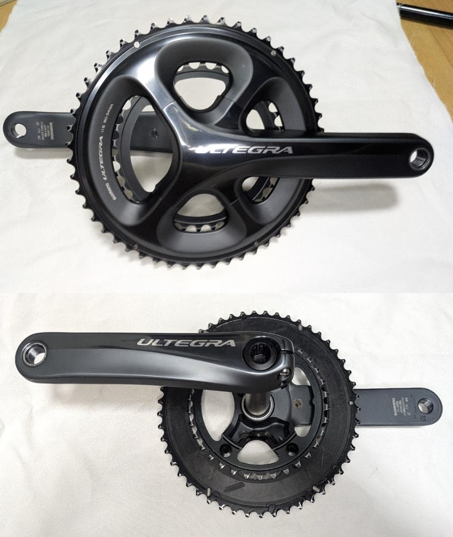 シマノ ULTEGRAクランクセット(170mm、50-34T) FC-6800