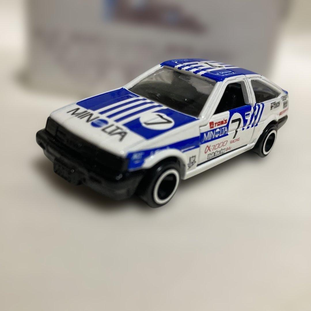 トミカMINOLTA AE86レビン未使用 グループＡ　iiADO特注　日本製