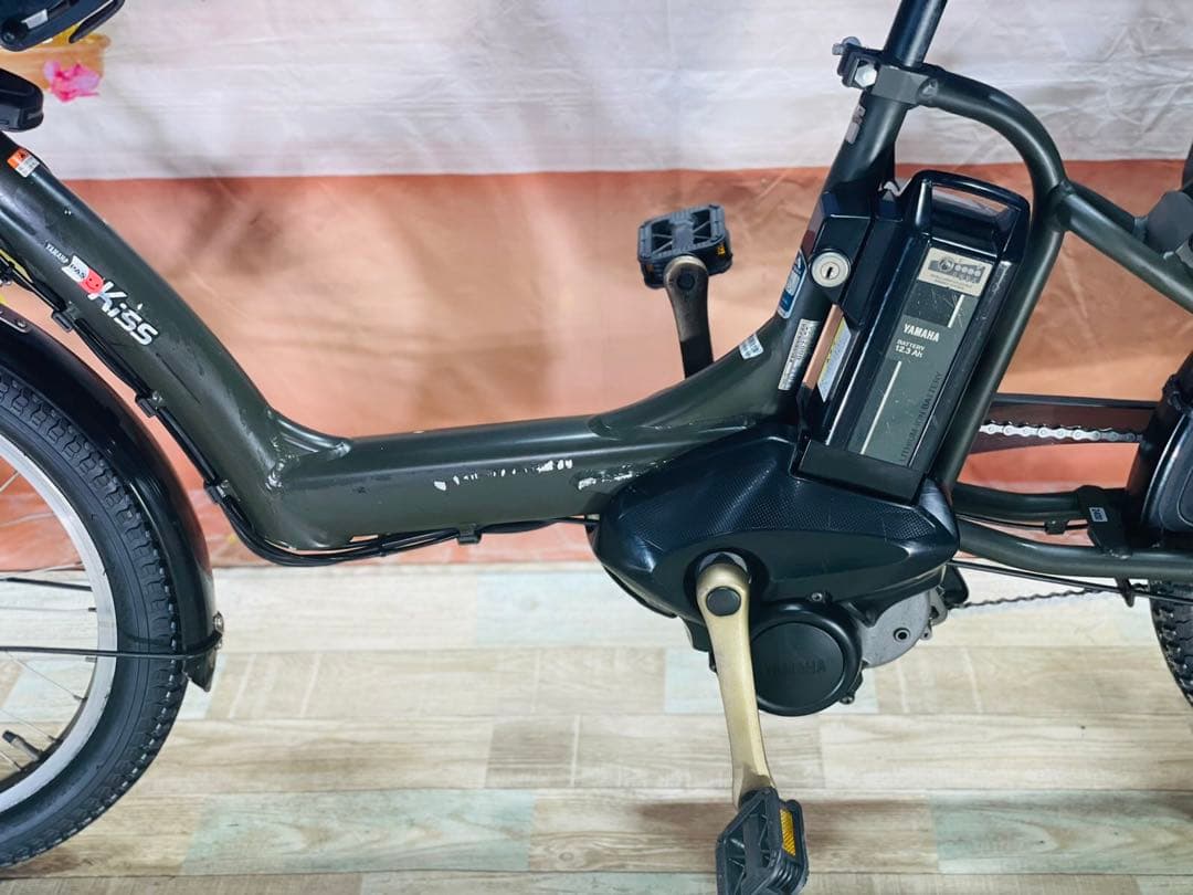 パスキス12AH⭐️人気モデル！ヤマハ子供乗せ電動アシスト自転車Y2400