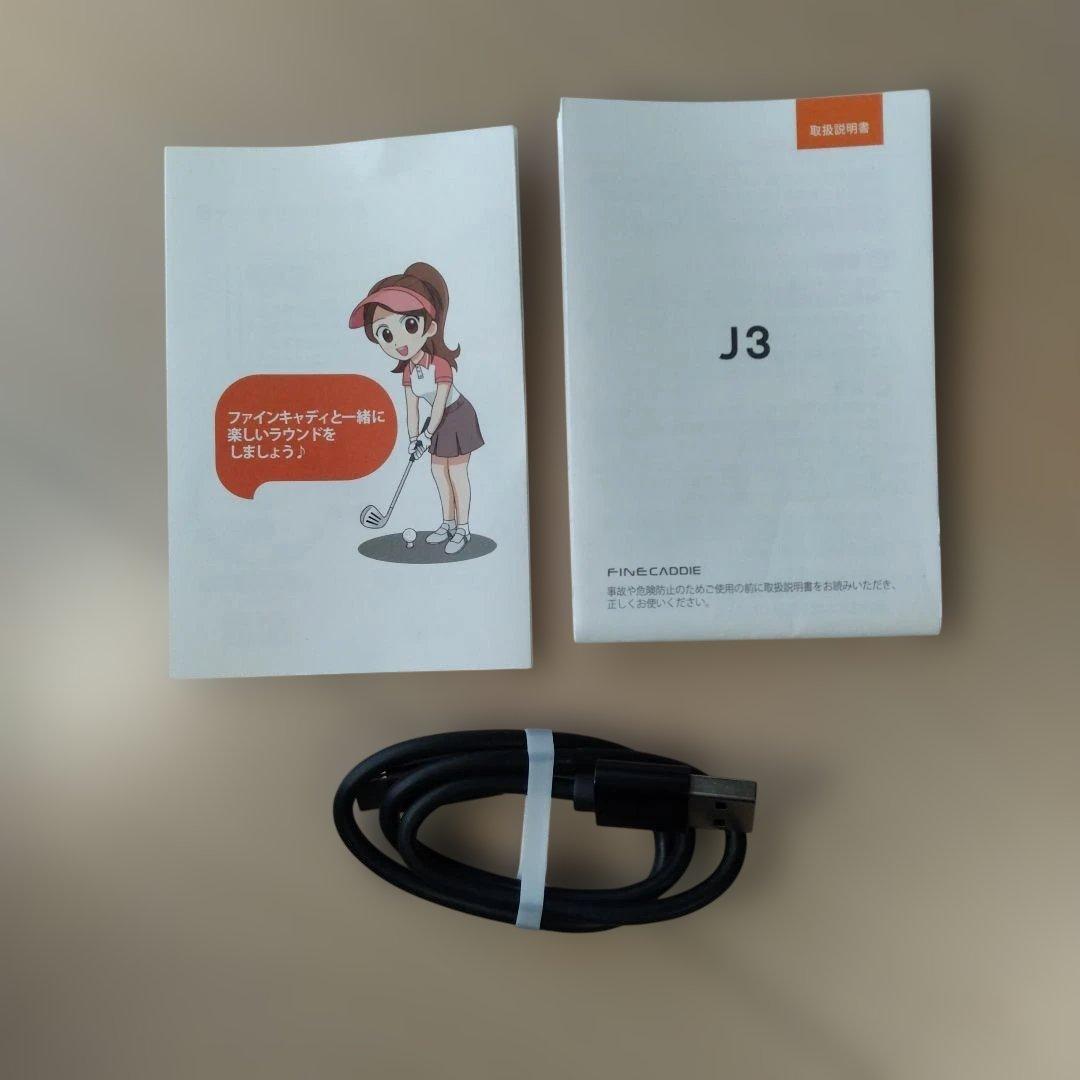 FINE CADDIE ゴルフ用距離計 ブラックJ3