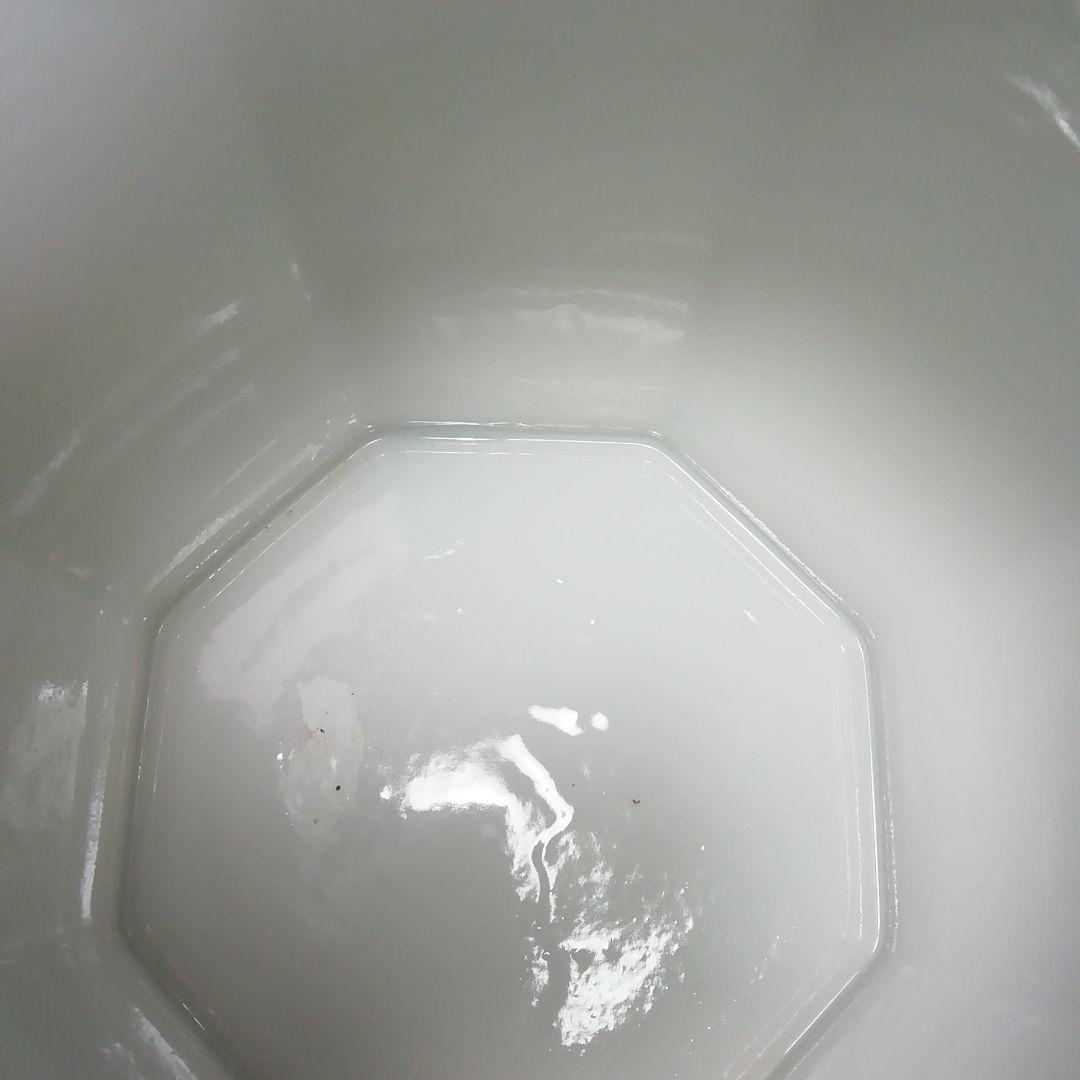 Ｓ４０３　皆具　『ぶどう棚　染付　皆具』『鈴木康月造』　共箱　茶道具