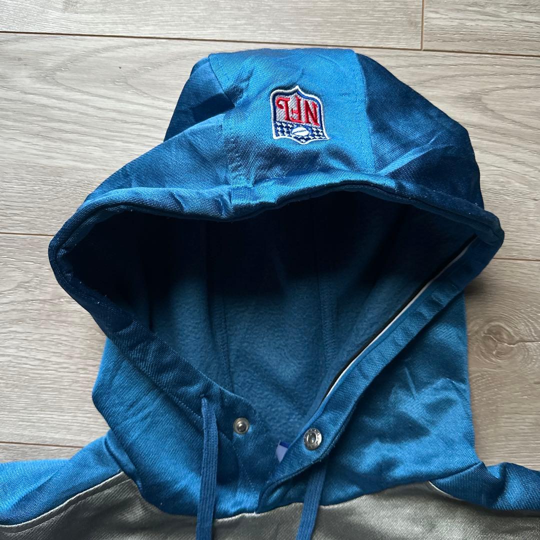 Reebok NFL LIONS 裏起毛 スウェット パーカー XL Y2K