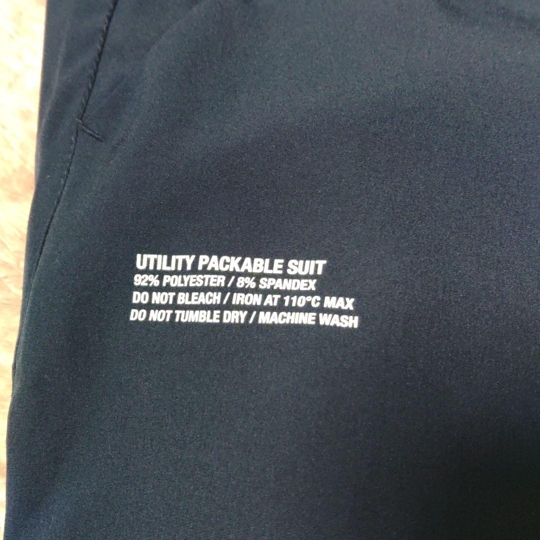 UTILITY PACKABLE SUIT NAVY Mサイズ