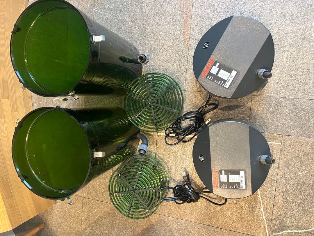 EHEIM 2217 外部フィルター×2台 まとめ売り（ろ材なし）