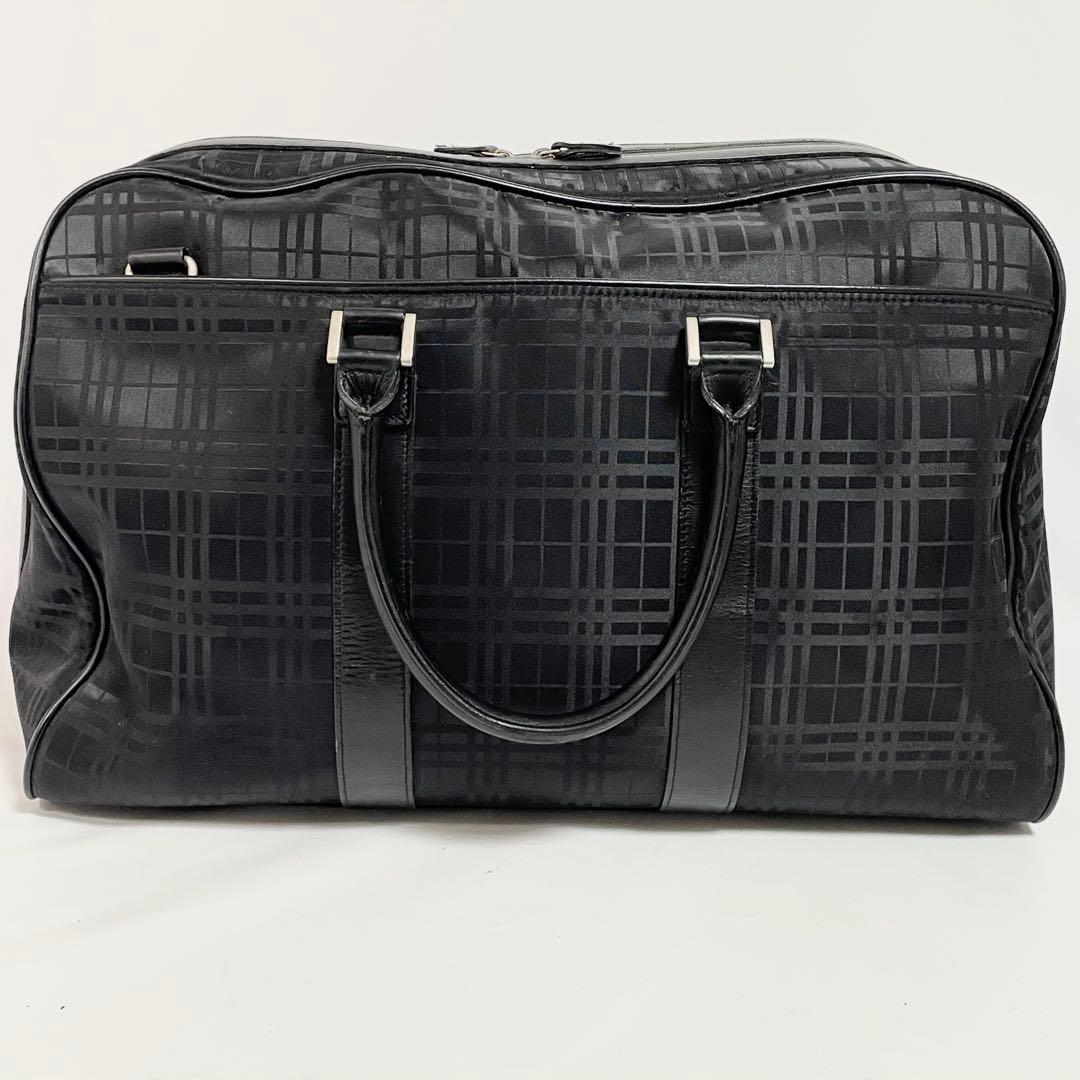 バーバリーゴルフ　ボストンバッグ　バーバリーチェック