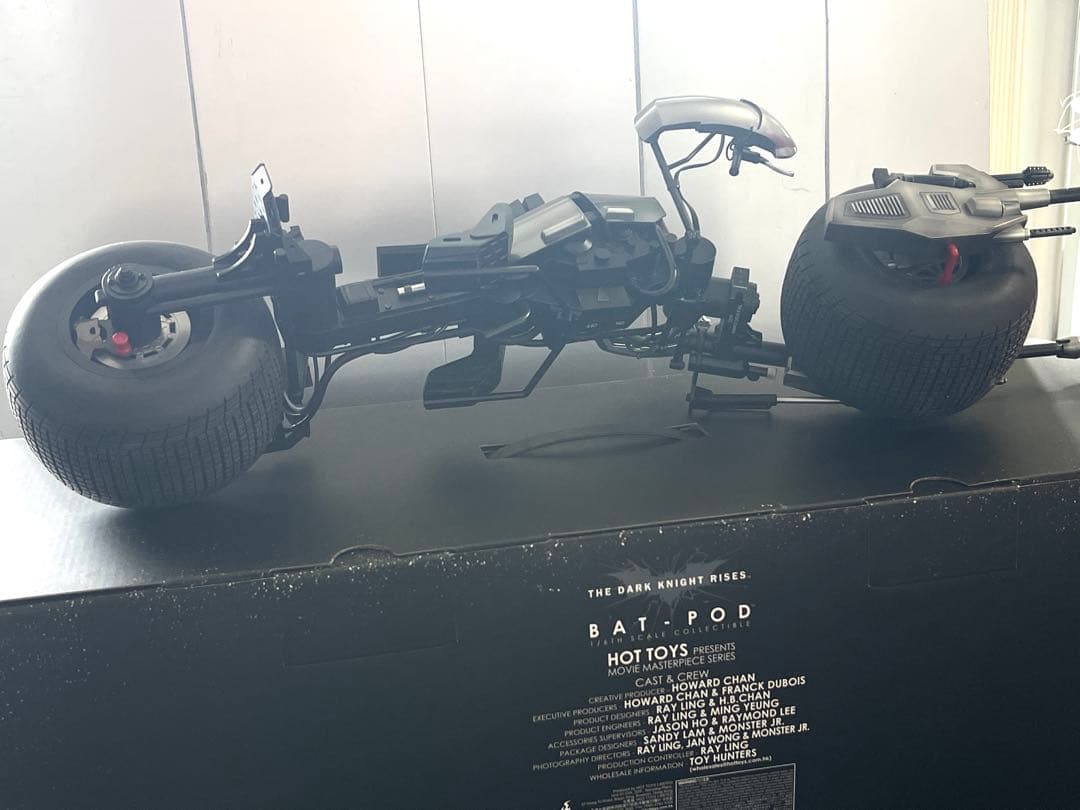 ホットトイズ　ダークナイト ライジング　1/6バットポッド　バットマン