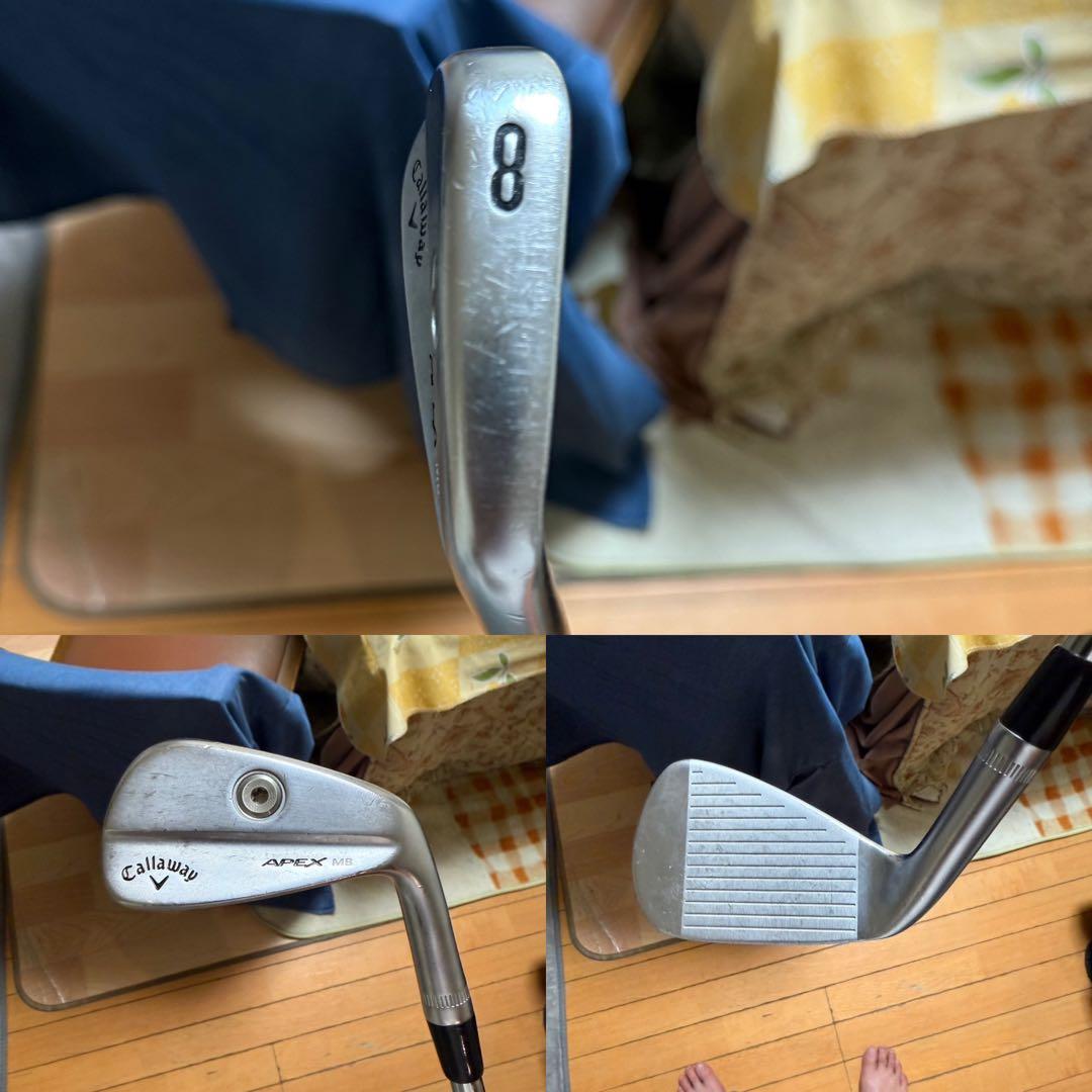 キャロウェイApexMB 5～P ツアーイシューウェイトロックX100