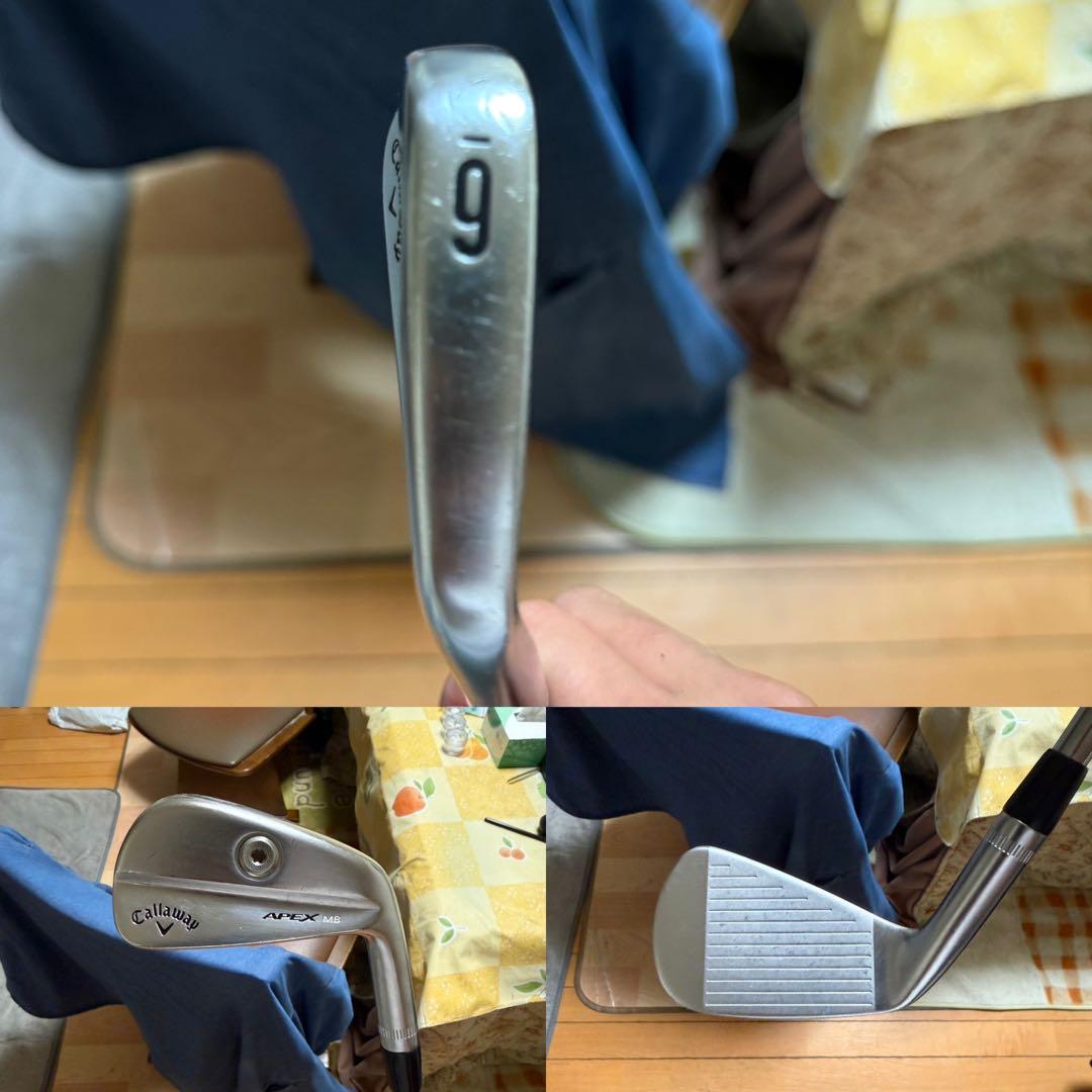 キャロウェイApexMB 5～P ツアーイシューウェイトロックX100