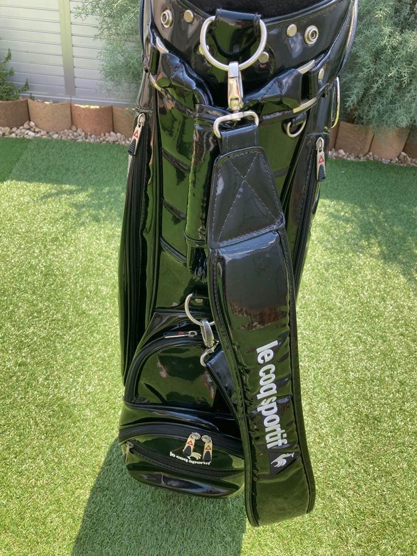 le coq sportif ゴルフキャディバッグ エナメル