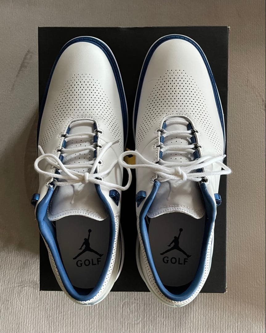 【NIKEナイキ】JORDAN ADG4 ゴルフシューズ 28cm ホワイト