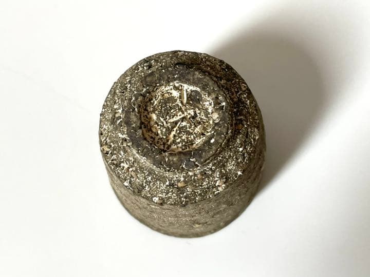 作家物　陶芸家　作者不明　炻器　酒器　酒盃　筒盃　ぐい呑　加守田章二