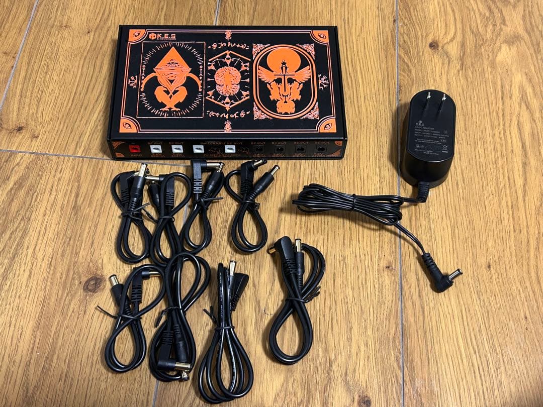 K.E.S. KIP-RISER VIII ペダル ライザー　パワーサプライ