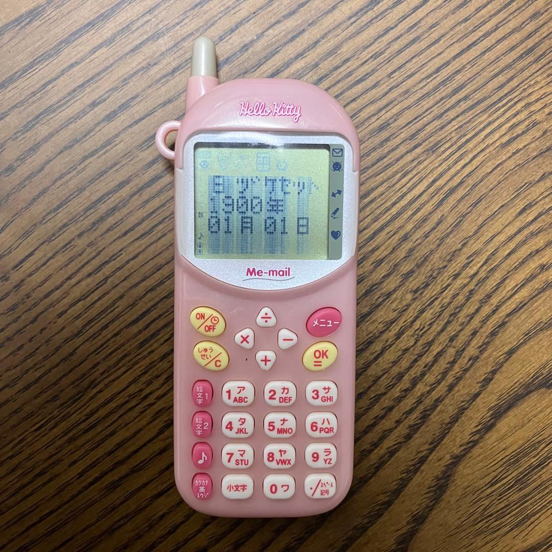 TOMY ハローキティ マイメールポケット ミメル 動作確認済み