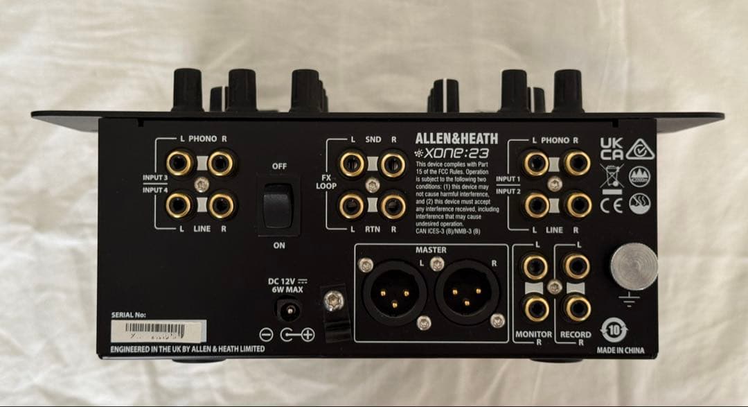 ちろる　ALLEN&HEATH XONE:23 ミキサー　入手難