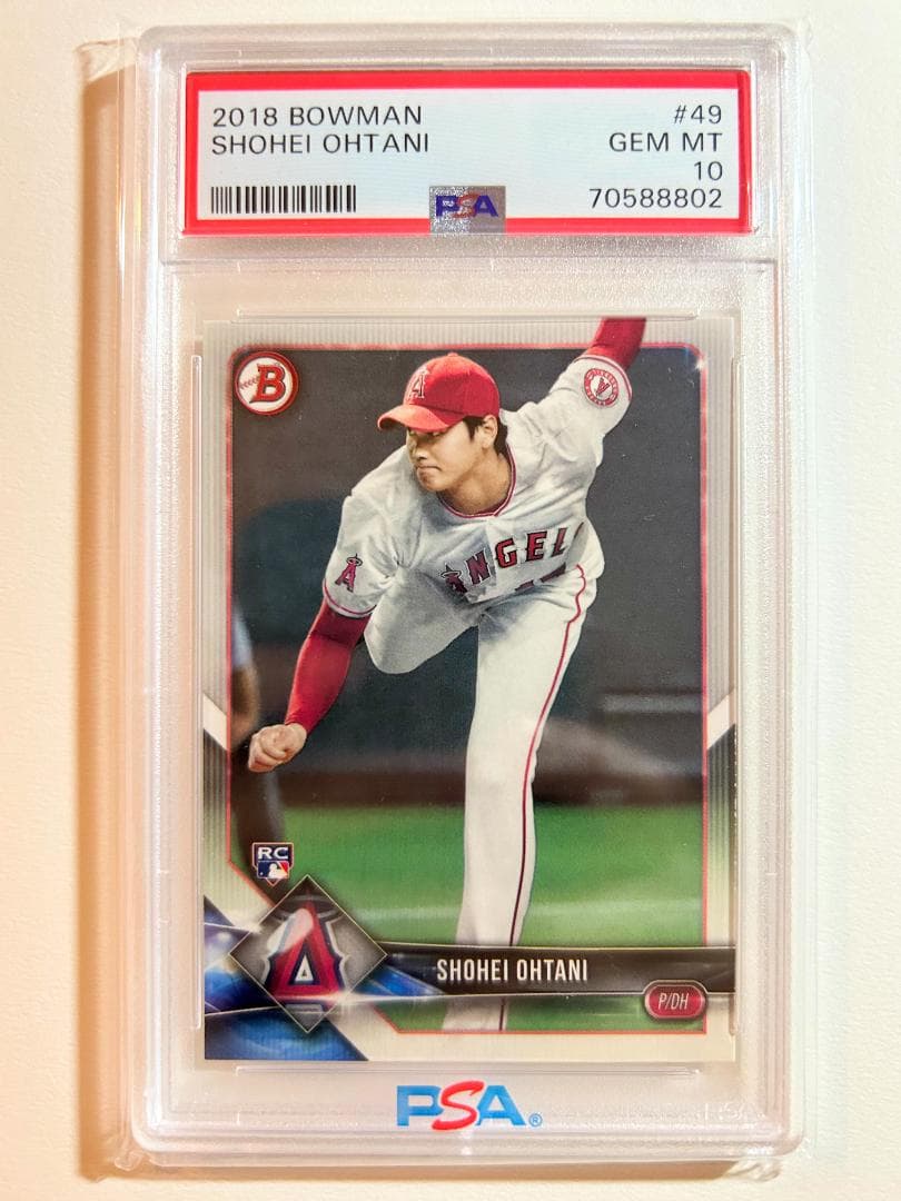 【大谷翔平 RC PSA10】2018 Bowman Shohei Ohtani