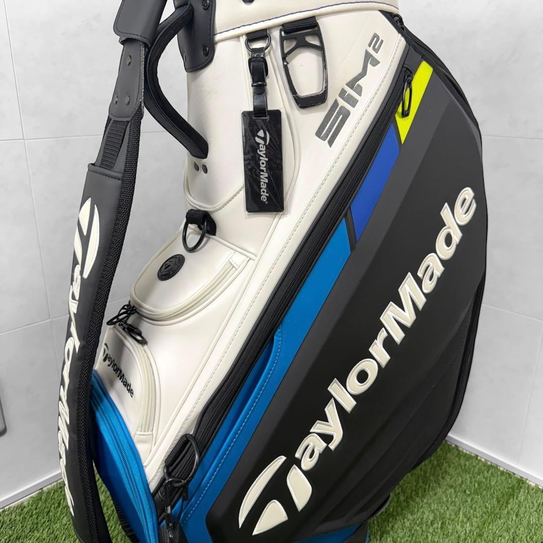 【美品】テーラーメイド SIM2 キャディバッグ ツアーモデル 3点式