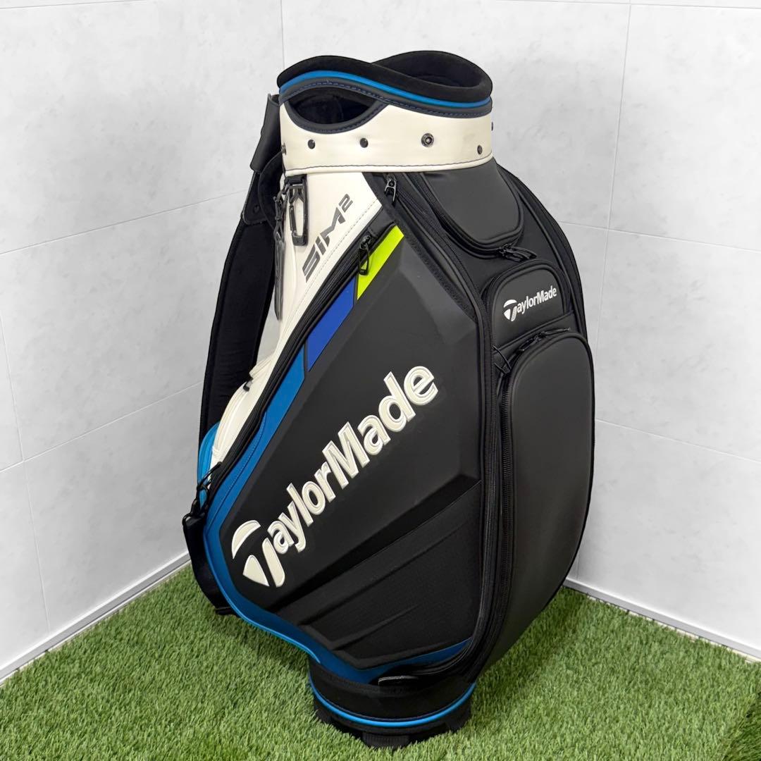 【美品】テーラーメイド SIM2 キャディバッグ ツアーモデル 3点式