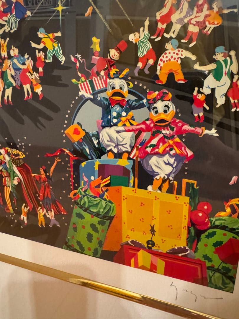 ヒロヤマガタ　クラウンキャッスルディズニー 5周年記念　サイン入り