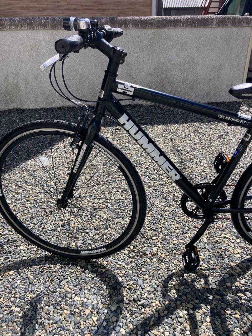 引き取り限定　福岡　HUMMER クロスバイク crb7007s-dk ブラック