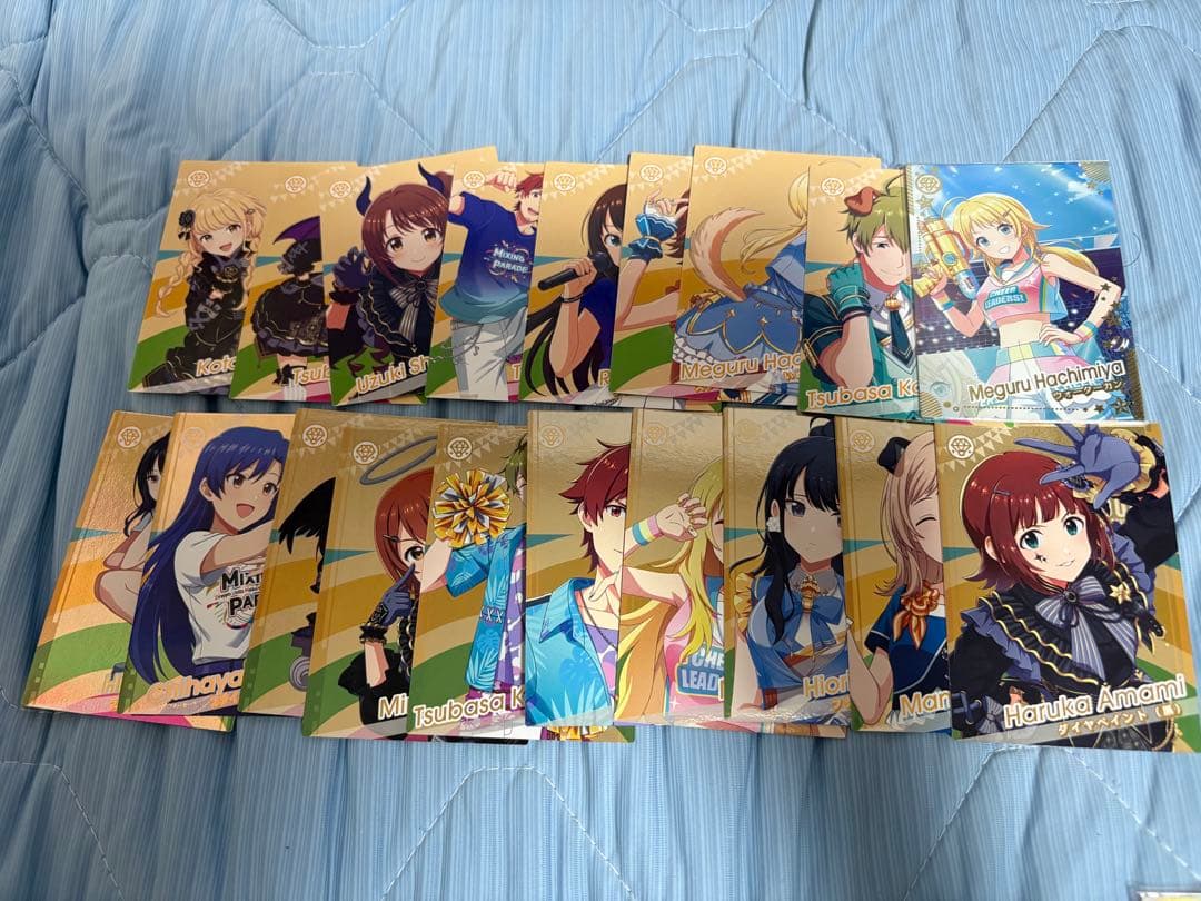 アイドルマスターツアーズ　ツアマス SSR パラレル　島村卯月　未央　如月千早