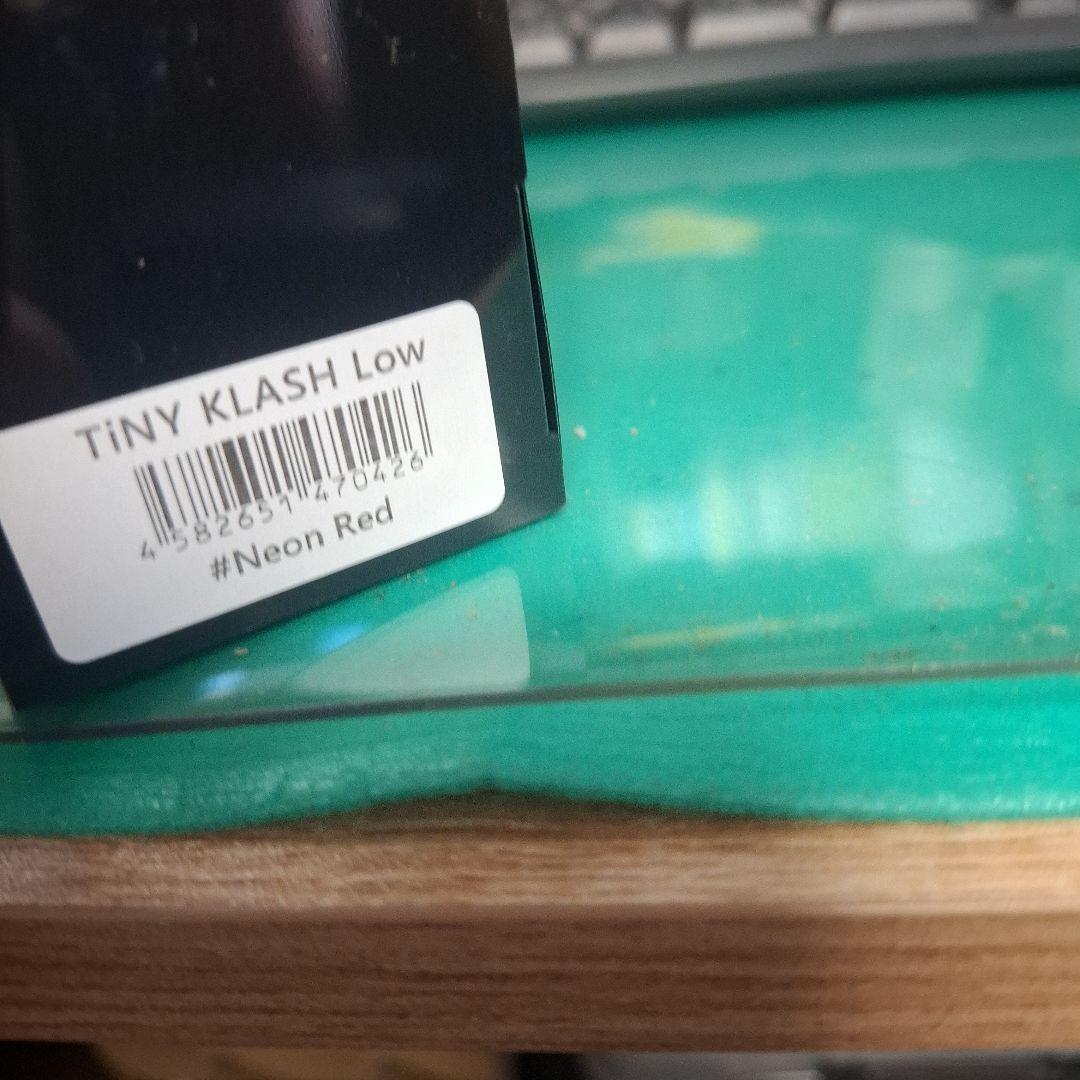 限定品　DRT　タイニークラッシュ　Neon Red　TiNY KLASH