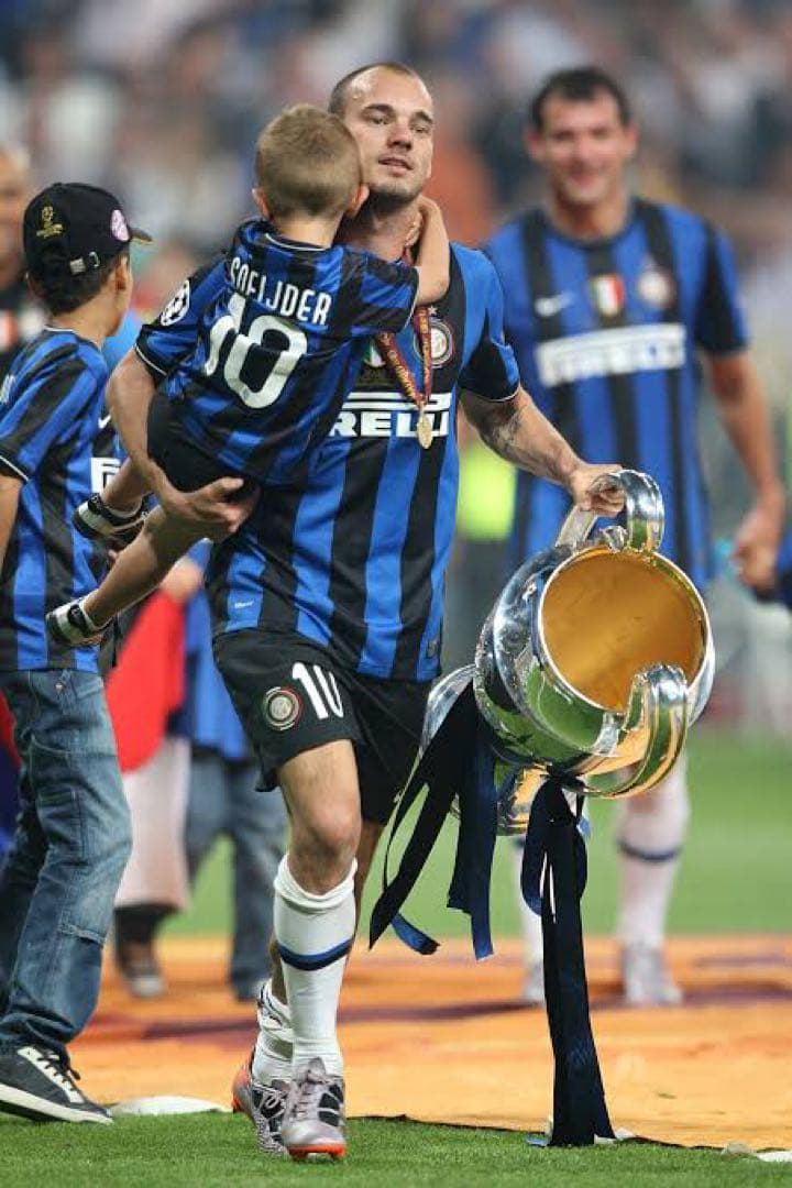 スナイデル　ユニフォーム　インテル　チャンピオンズリーグ決勝　選手支給　ナイキ