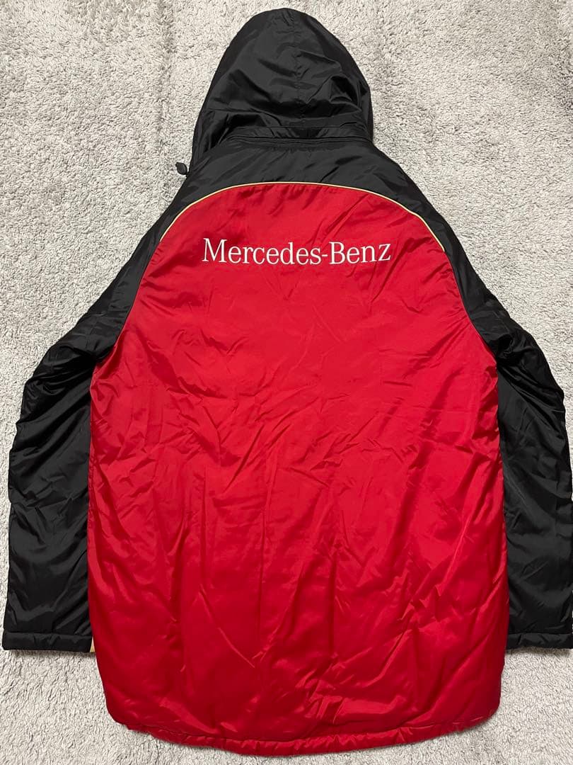 adidas ドイツ代表 Mercedes Benzベンチコート 赤黒 新品