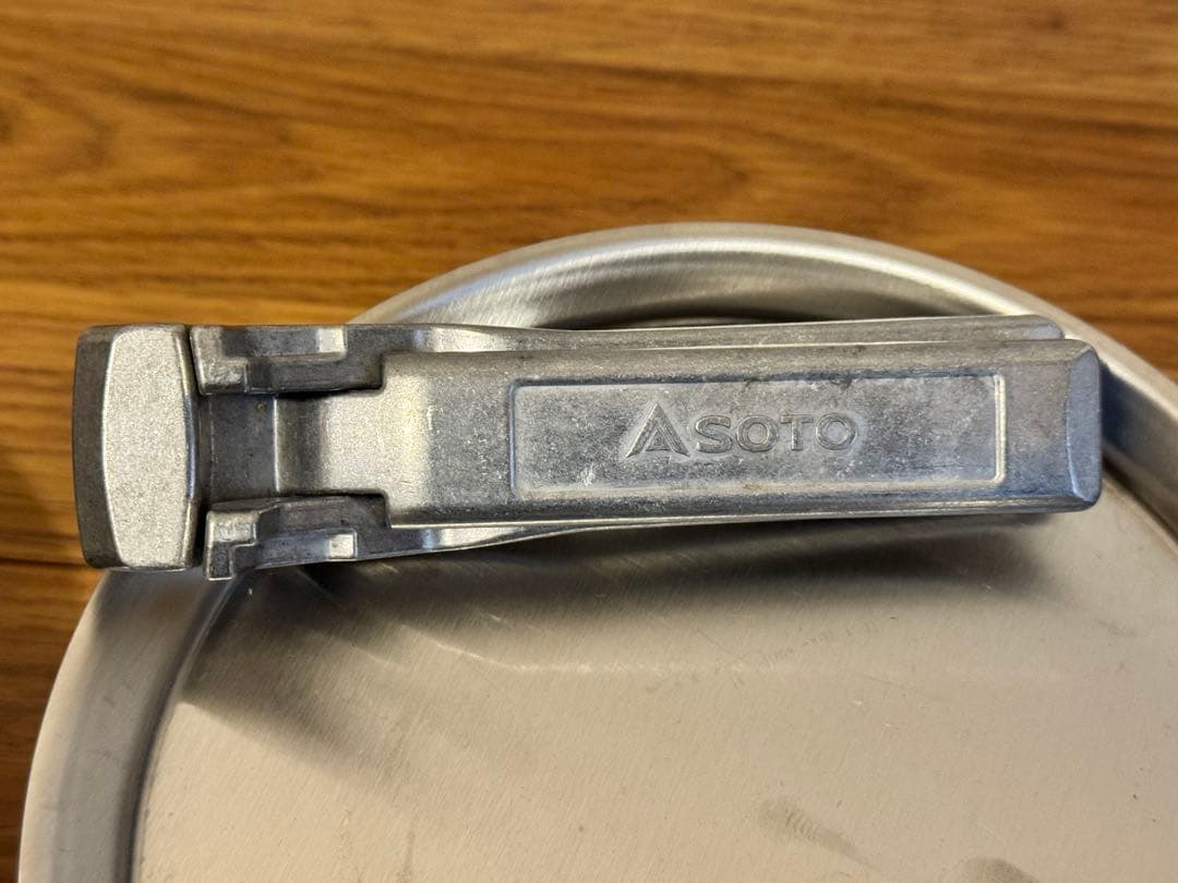 SOTO日本製 5点セット ステンレス 鍋 3+ザル+フライパン