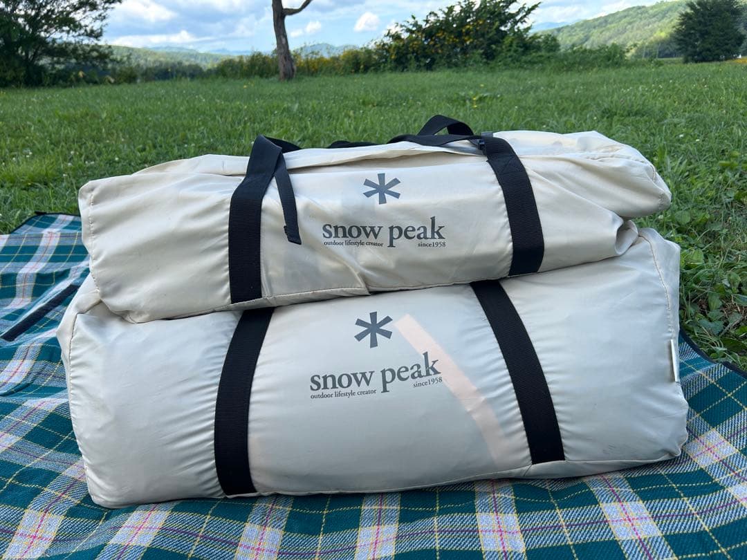  peak ランドロック アイボリー 2ルーム テント
