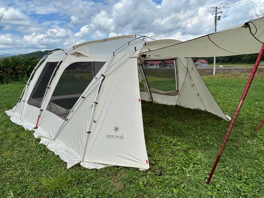  peak ランドロック アイボリー 2ルーム テント