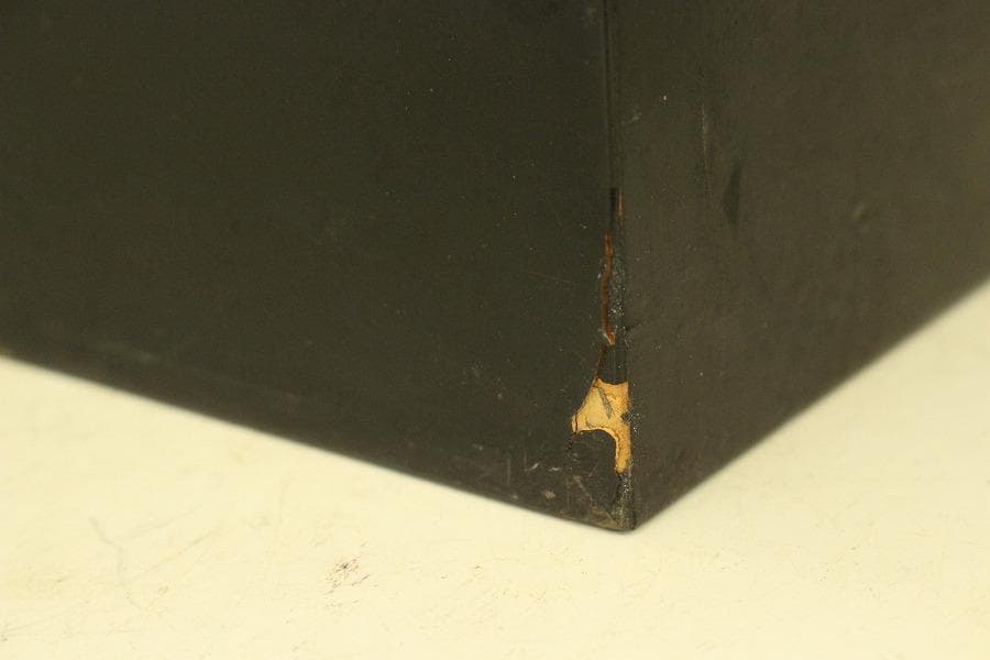 茶道具 六角 青磁 火入 煙草盆 一対 江戸末期-明治(A258)